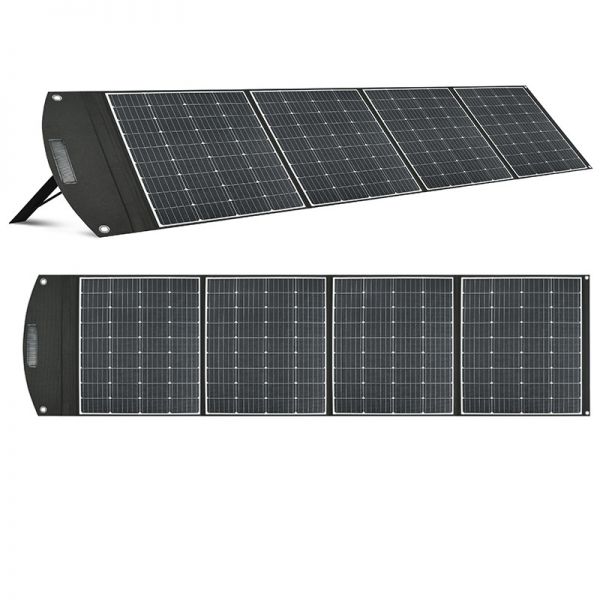 Foldable Solar Panel 400W 39V Portable Solar Charger with DC Output USB-C QC3.0 for Phones Tablets Van RV Trip Camping
